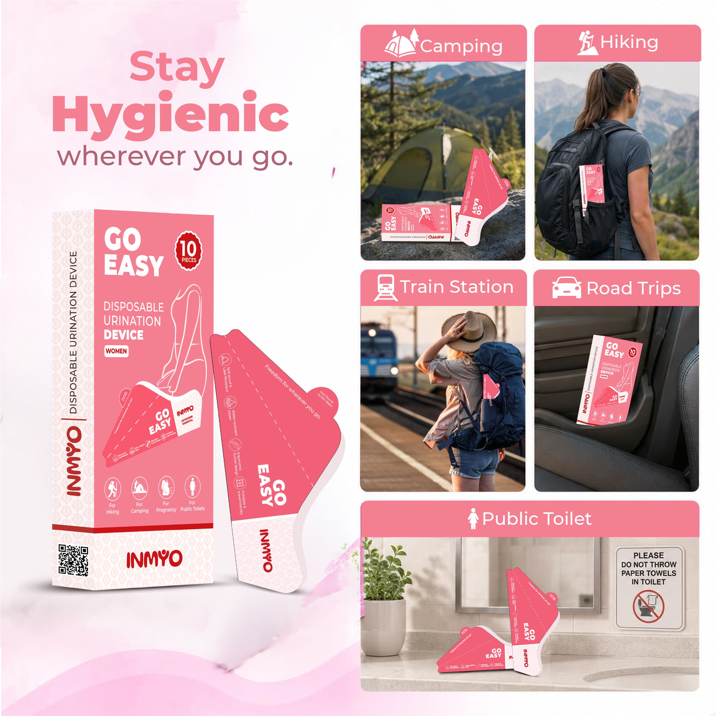INMYO Go Easy Disposable Female Urination Device