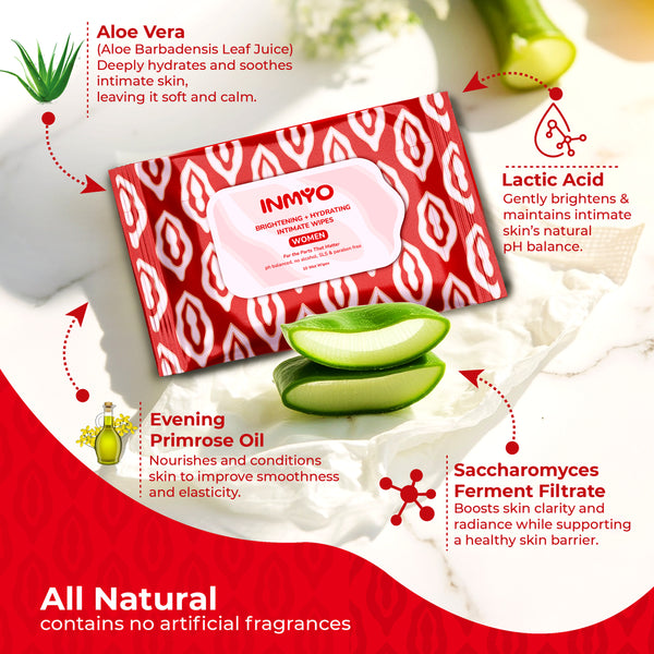 INMYO Intimate Wipes for Women