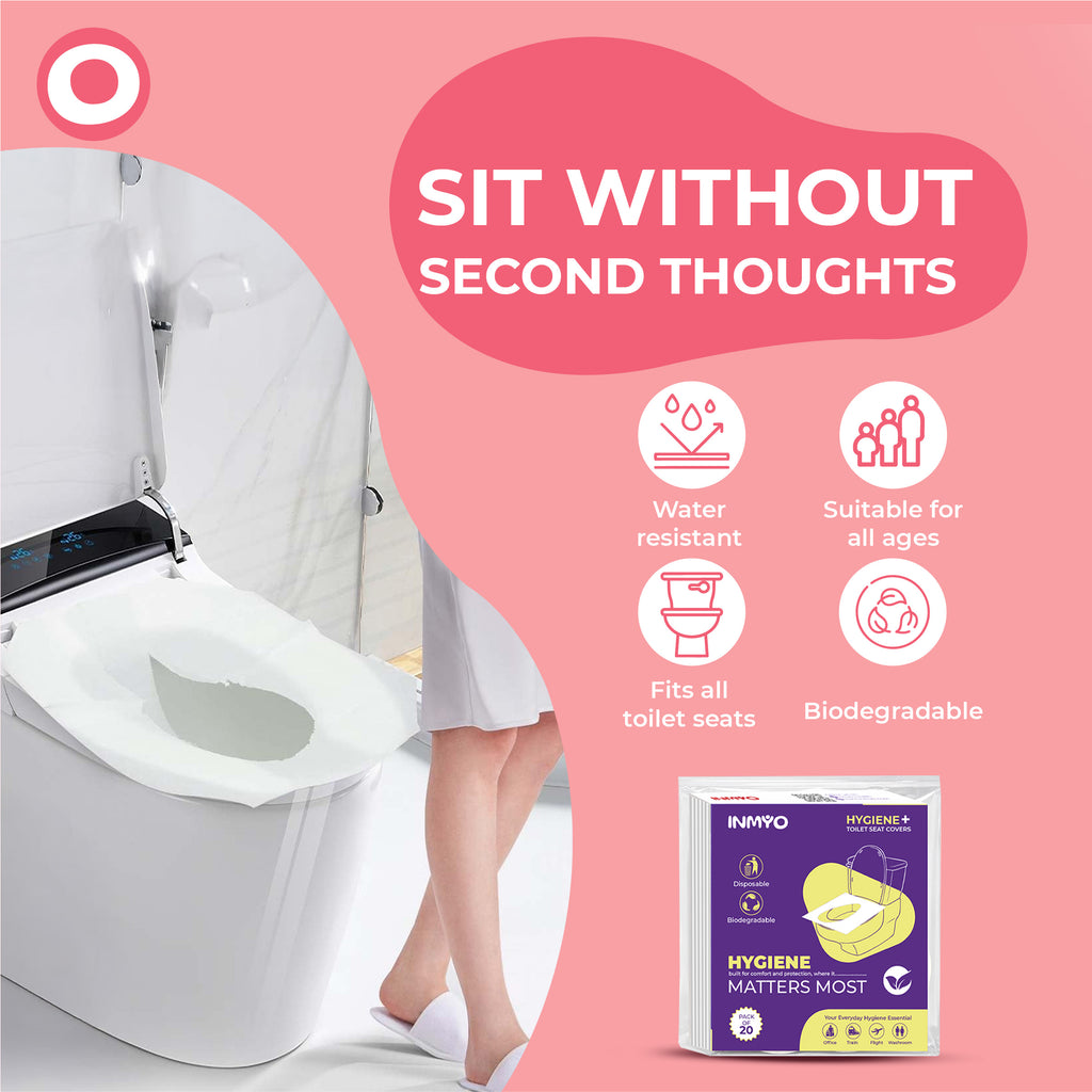 INMYO Flushable Toilet Seat Covers