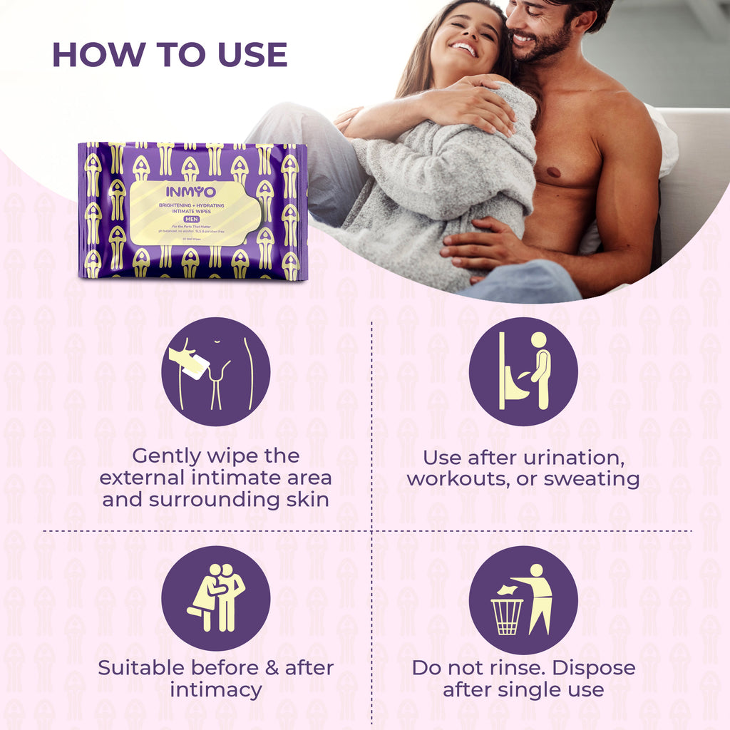 INMYO Intimate Wipes for Men