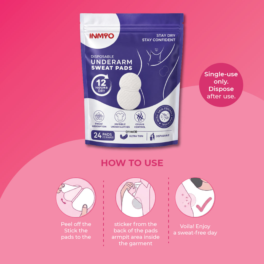 INMYO Disposable Underarm Sweat Pads