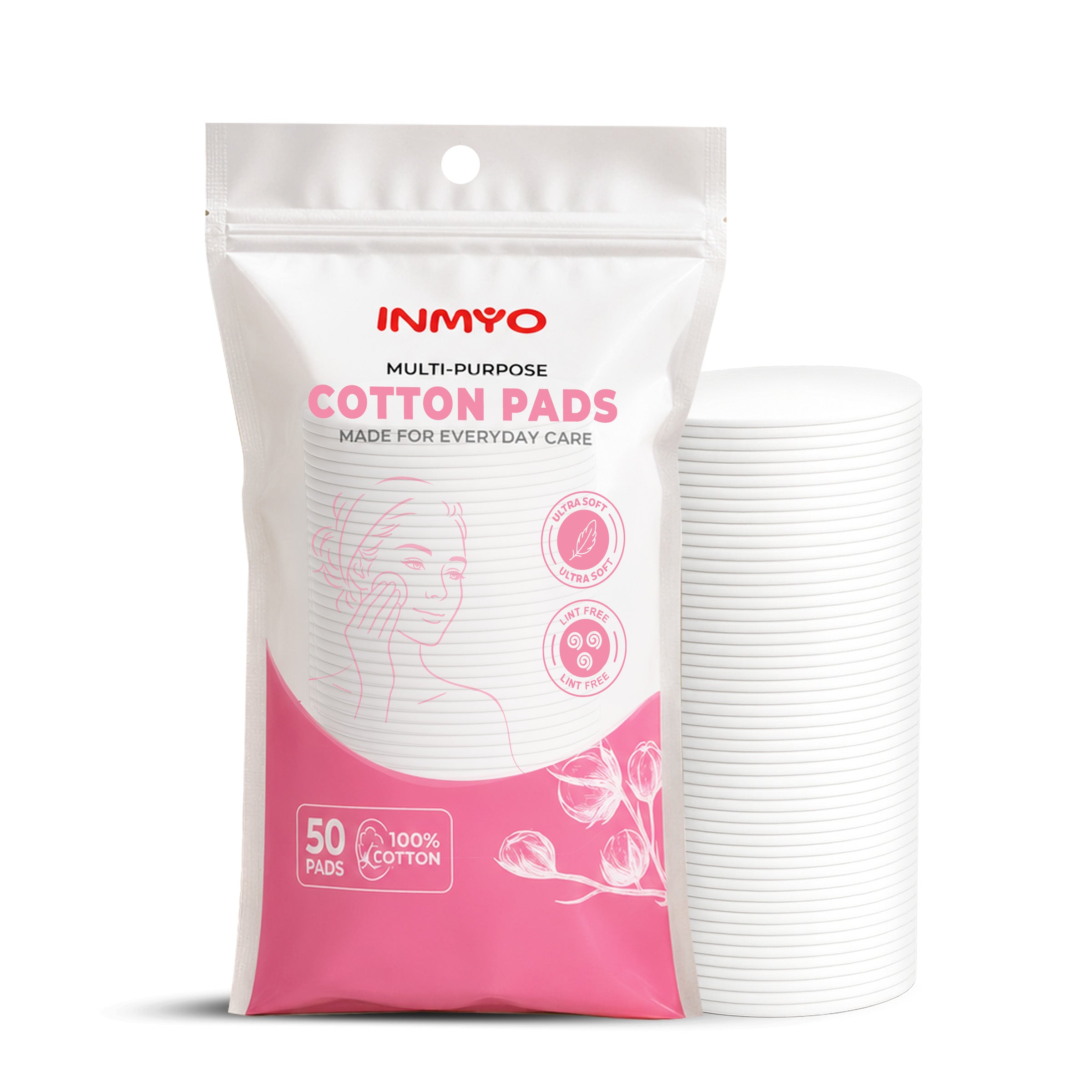 INMYO Multipurpose Cotton Pads