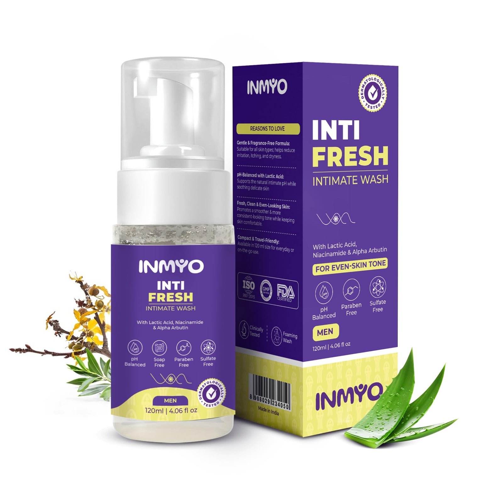 INMYO Inti Fresh Intimate Wash for Men