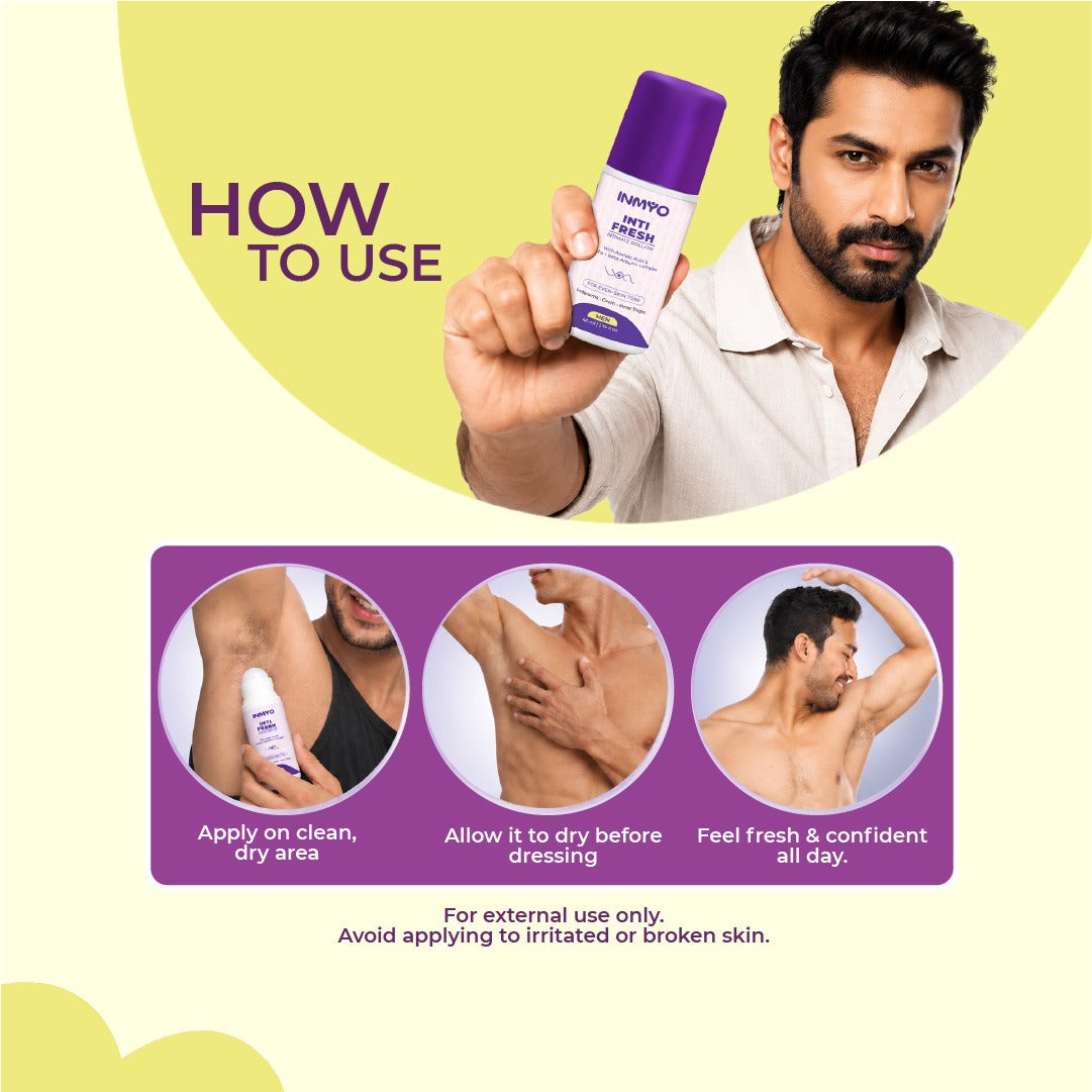 INMYO Inti Fresh Brightening Roll-On for Men - 40ml